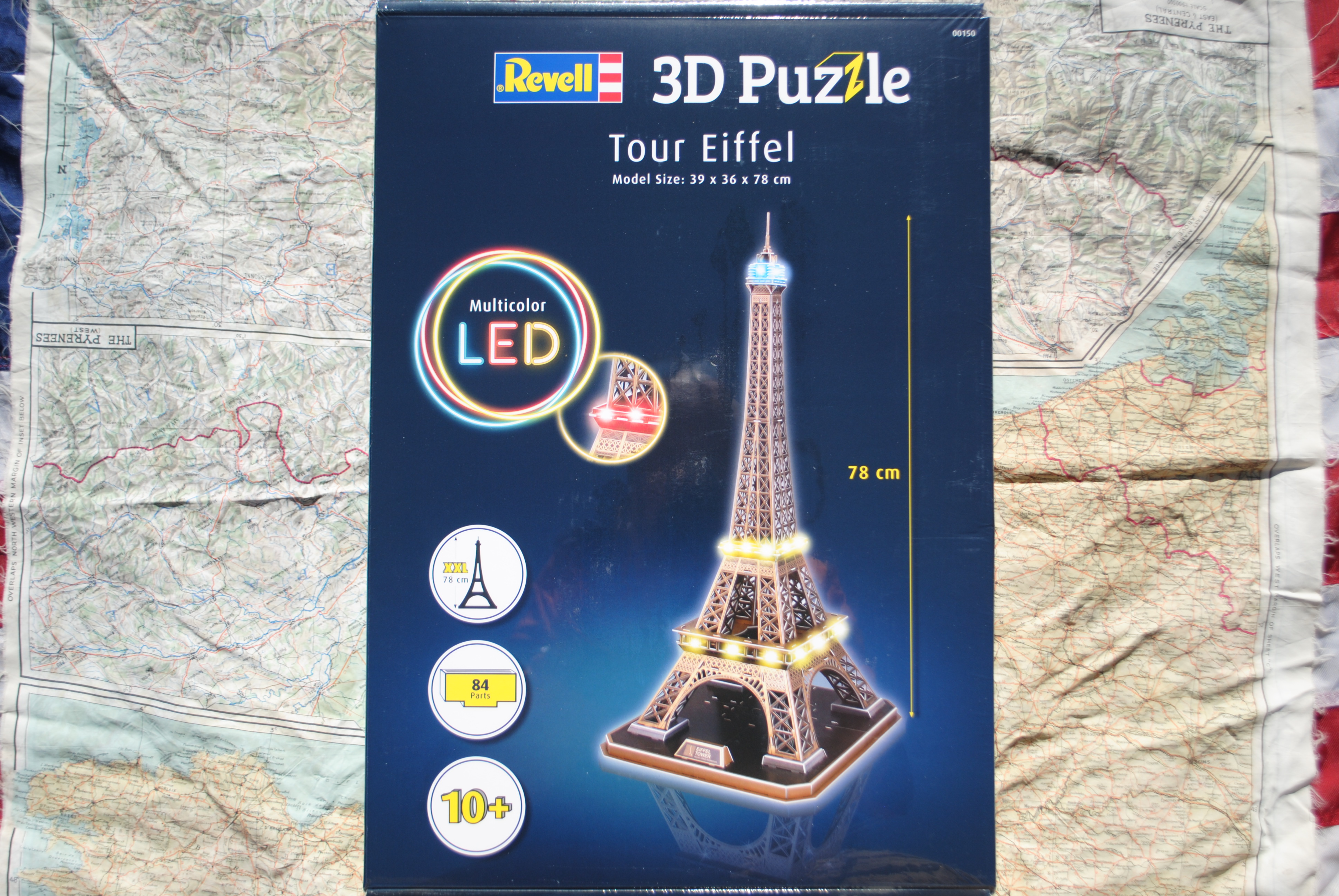 scherp Kleren het dossier Revell 00150 3D Puzzel "Eiffeltoren" LED-Edition - grootste modelbouwwinkel  van Europa