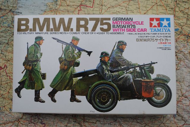 tamiya bmw r75 with sidecar