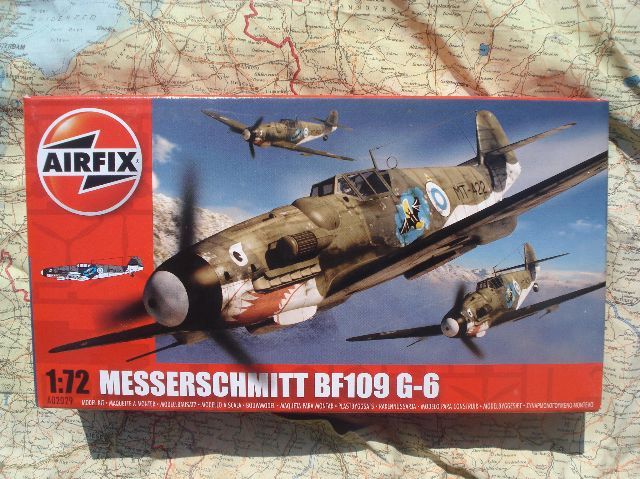 Airfix A02029 Messerschmitt Bf109 G-6 Model airplane