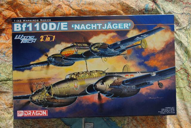 Dragon DRA3210 Messerschmitt Bf110 D/E 