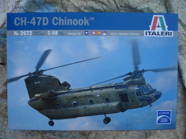 Italeri It2672 Ch-47d Chinook 