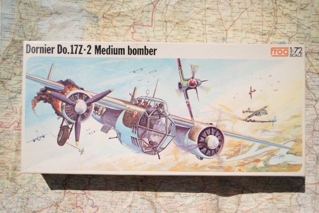 Frog F205 Dornier Do17Z-2 Medium Bomber Model airplane