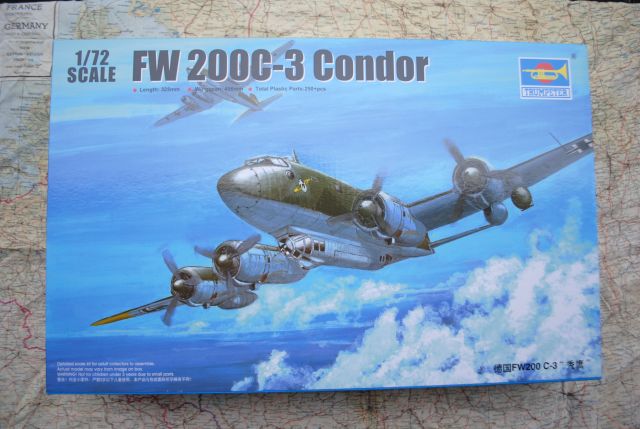 Trumpeter TR01637 Focke Wulf Fw200C-2 CONDOR Model airplane