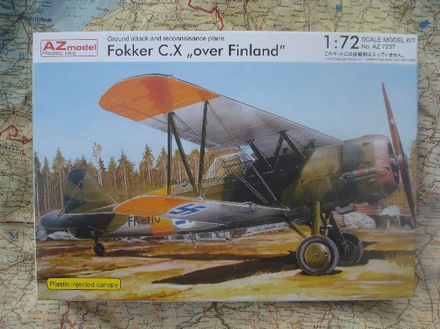 AZ model AZCZ7237 FOKKER C.X 