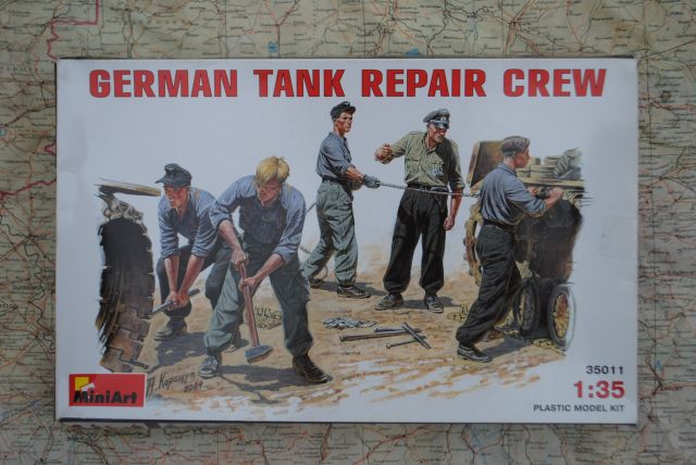 Mini Art MA.35011 German Tank Repair Crew Scale Soldiers