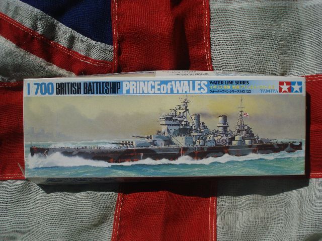 Tamiya TAM122 H.M.S. Prince of Wales Royal Navy Battleship WWII ...