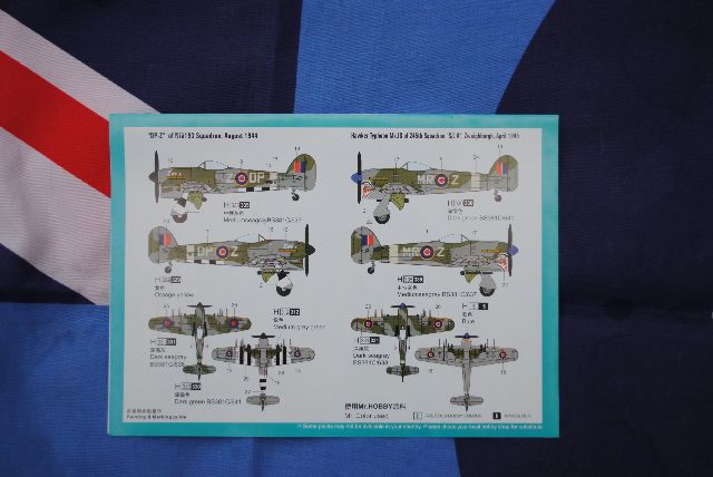 Hobby Boss 80232 Hawker Typhoon Mk.IB... - grootste modelbouwwinkel van ...