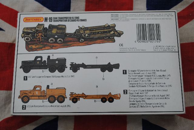 matchbox tank transporter