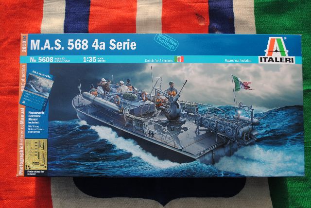 Italeri 5608 M.A.S. 568 4a Serie... - grootste modelbouwwinkel van Europa