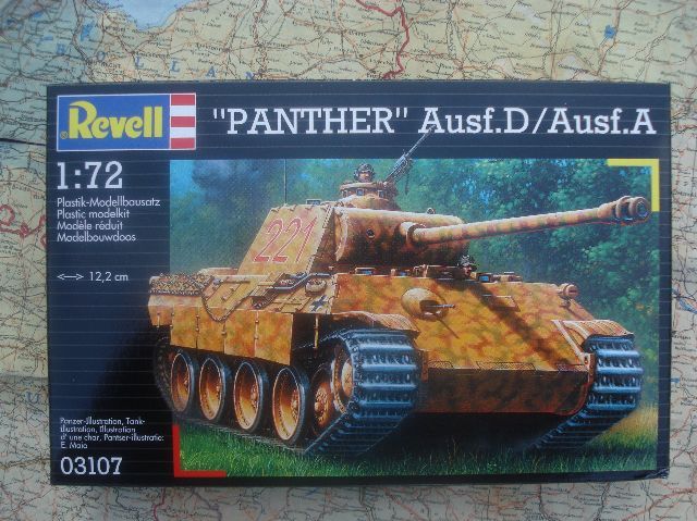 Revell REV03107 PANTHER Ausf.D/ Ausf.A Modelbouw vliegtuig