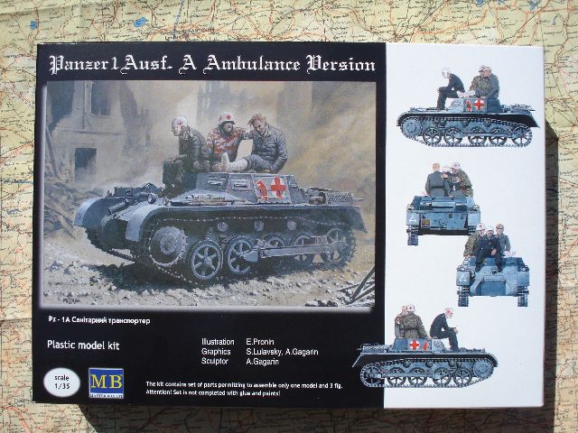 Master Box MTB.3506 Panzer I Ausf.A Ambulance Version Modelbouw ...