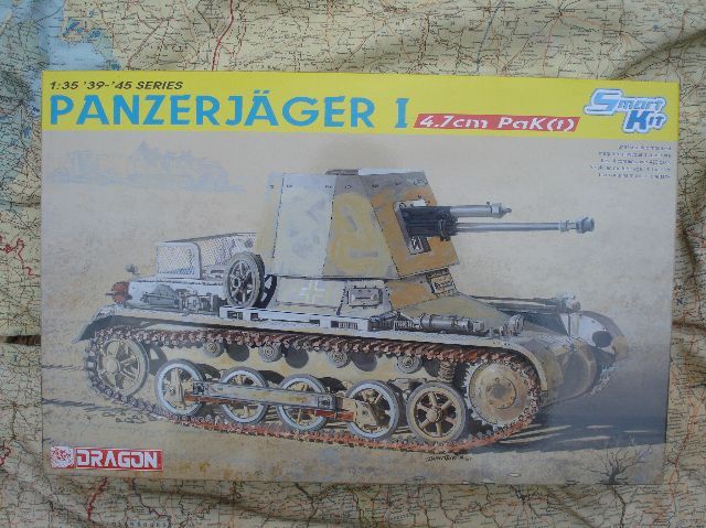 Dragon DML6230 PANZERJÄGER I 4,7cm PAK 4.7ak(t) Modelbouw legervoertuig