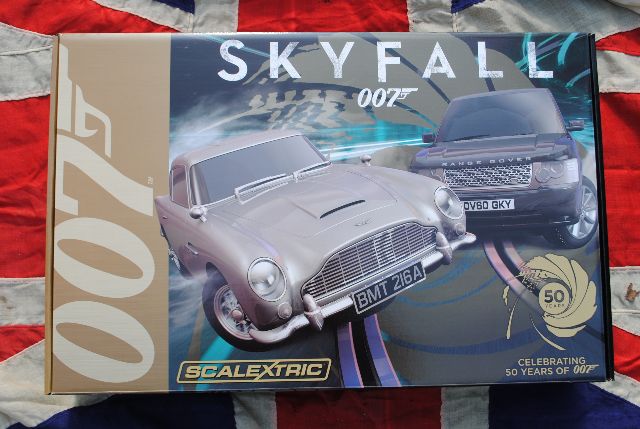 scalextric skyfall 007 set