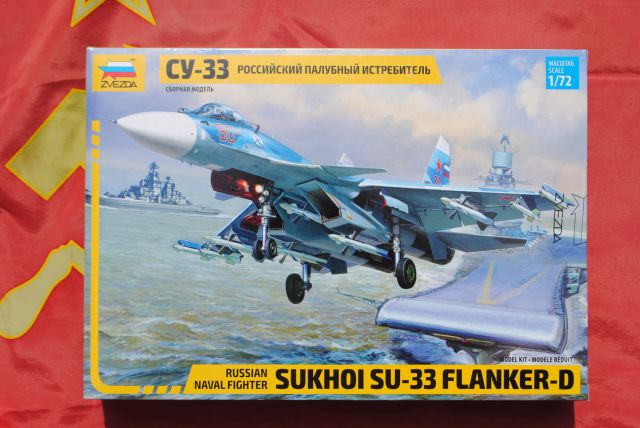 Zvezda 7297 SUKHOI SU-33 FLANKER D - grootste modelbouwwinkel van Europa