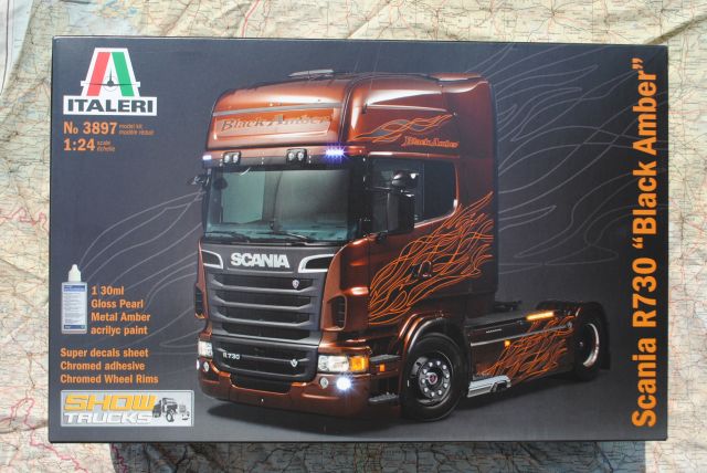 Italeri 3879 Maquette Camion Scania R730 Le Griffon 1:24