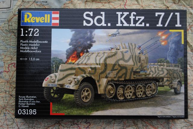 Revell Rev03195 Sd.kfz.7 1 Modelbouw Vliegtuig