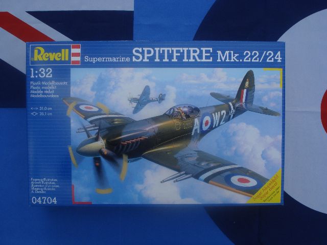 Revell Rev04704 Supermarine Spitfire Mk.22 24 Model Airplane