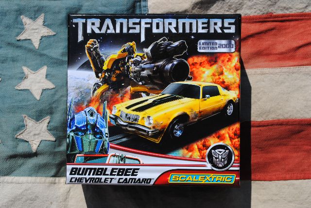 scalextric transformers bumblebee