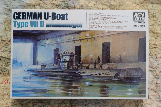 SE73505 German U-Boat TYPE VII D 