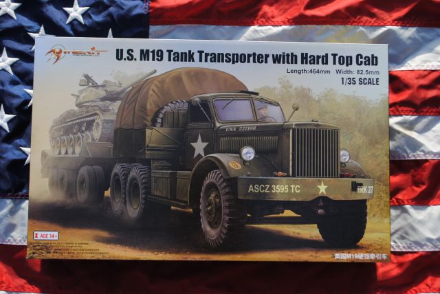 Merit International Llc Me U S M 19 Tank Transporter 45 Tons With Hard Top Cap Model Army Vehicle