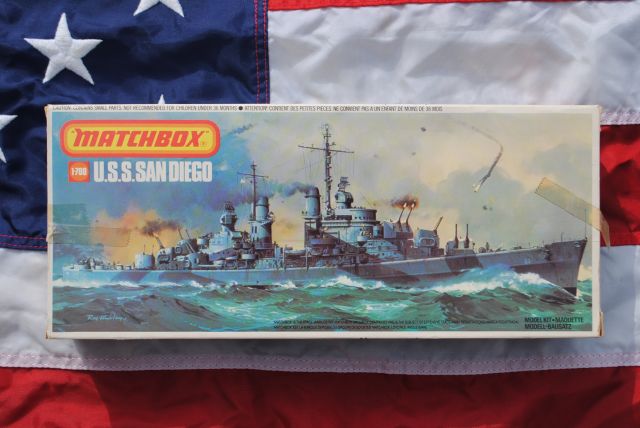 PK-40163 USS San Diego model Ships