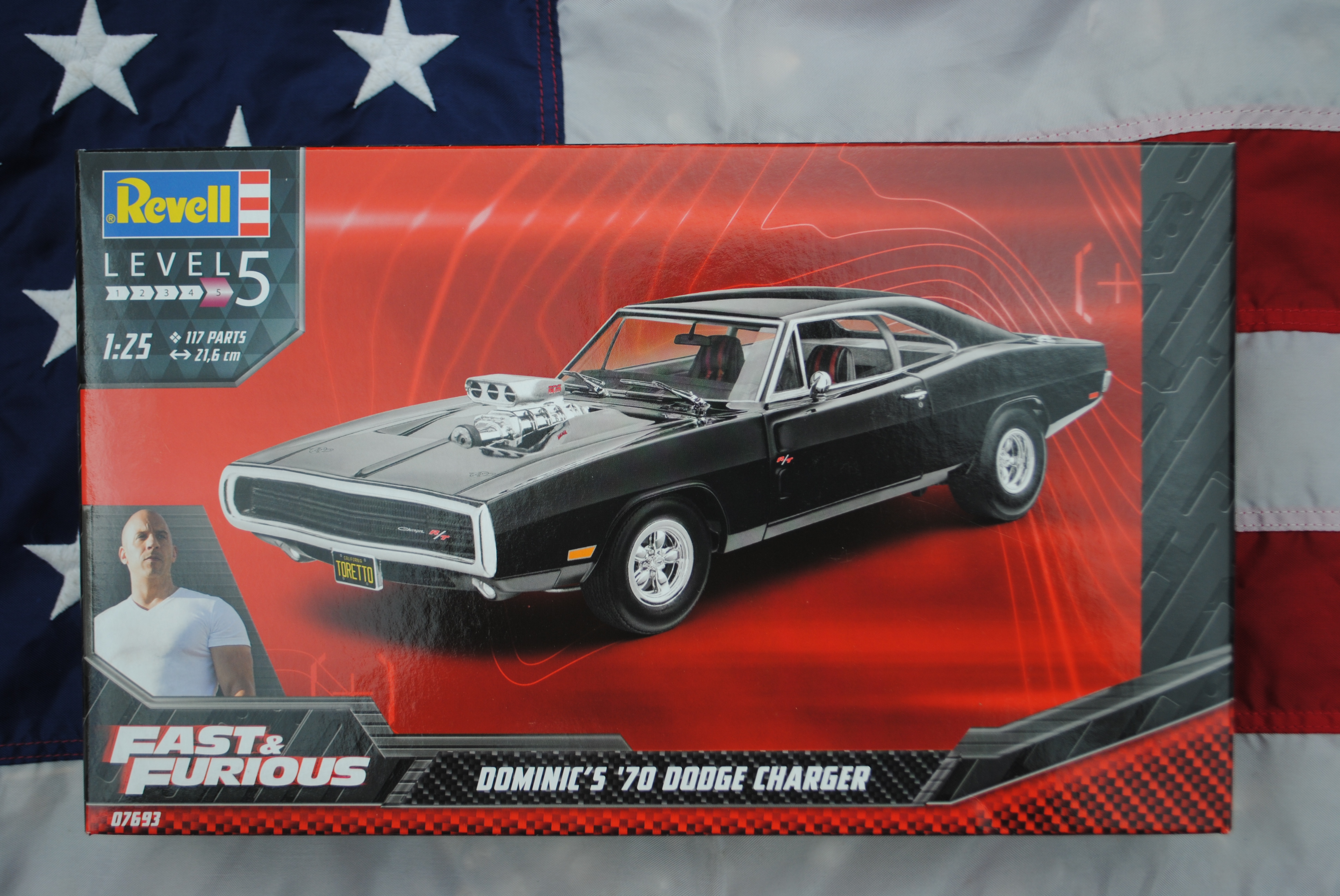  Revell Fast & Furious Dom's 1970 Dodge Charger 1:25