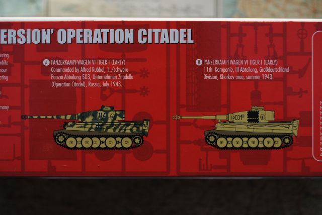 Airfix A1354 Tiger I Early Version Operation Citadel Grootste