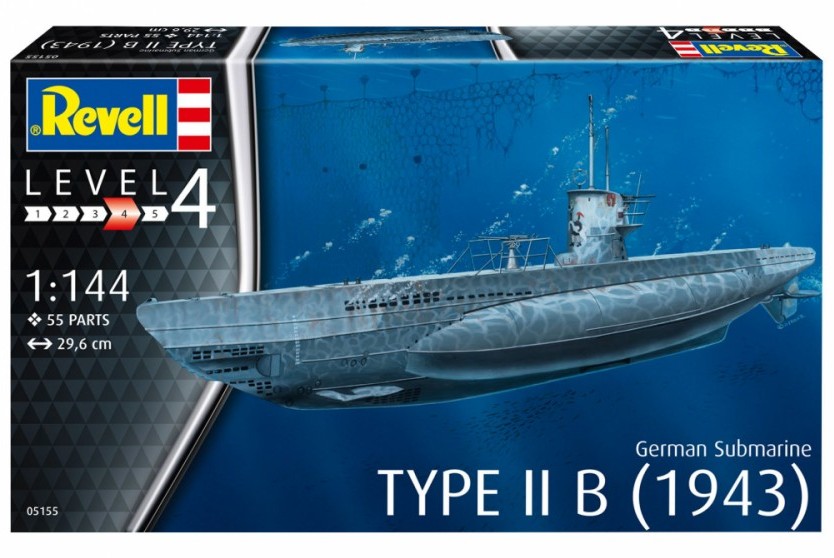 Vertrouwen Ounce map Revell 05155 U-BOAT TYPE II B '1943' German Kriegsmarine Submarine' -  grootste modelbouwwinkel van Europa