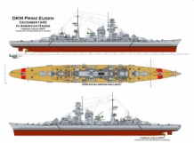 Tamiya 31805 PRINZ EUGEN German Heavy Cruiser - grootste ...