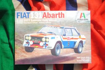 Italeri 3621 Fiat 131 Abarth 1977 Sanremo Rally winner