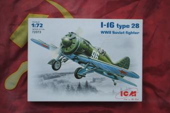 ICM 72073 I-16 Type 28 WWII Soviet Fighter