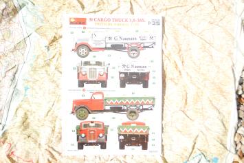 MiniArt 38079 3t Cargo Truck 3,6-36S. Pritsche-Normal-Type