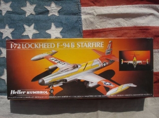 Heller HLR.80302 Lockheed F-94B Starfire Model airplane