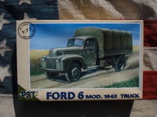 PST PST72051 FORD 6 (G8T/2G8T) mod.1943 TRUCK Model airplane