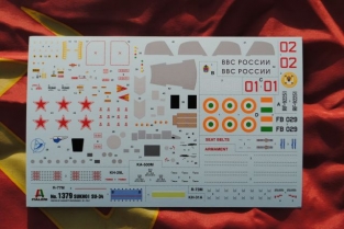 Italeri 1379 Sukhoi Su-34 / Su-32 FN - grootste modelbouwwinkel van Europa