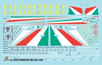 Italeri 1317 Aermacchi MB.339 A P.A.N. 