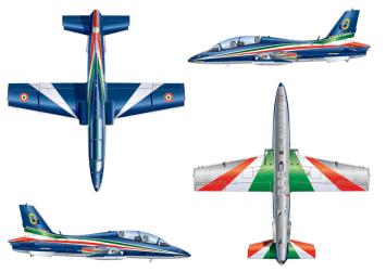 Italeri 1317 Aermacchi MB.339 A P.A.N. 