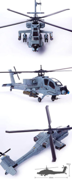 Academy 12129 AH-64A ANG 