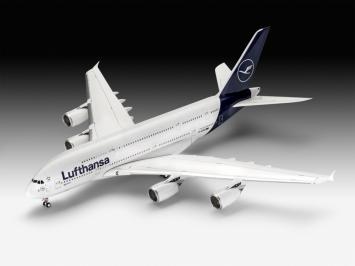 Revell 03872 Airbus A380-800 Lufthansa New Livery with 