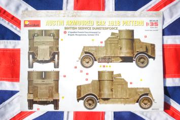 MiniArt 39023 Austin Armoured Car 1918 Pattern British Service Dunsterforce