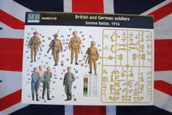 Master Box MB35158 British and German soldiers Somme Battle, 1916