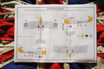 Airfix A02106A de Havilland DH 82 Tiger Moth