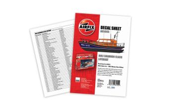 Airfix A65005 Decal Sheet RNLI Shannon Class Lifeboat