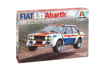 Italeri 3621 Fiat 131 Abarth 1977 Sanremo Rally winner