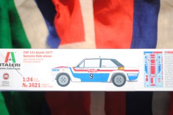 Italeri 3621 Fiat 131 Abarth 1977 Sanremo Rally winner