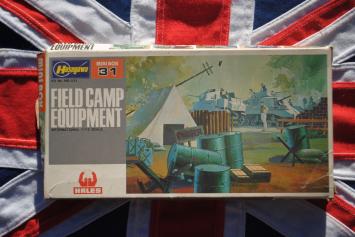 Hasegawa MB-031 Field Camp Equipment