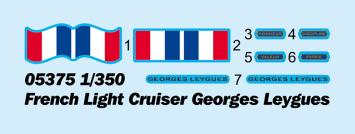 Trumpeter 05375 French Light Cruiser Georges Leygues