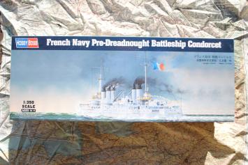 HobbyBoss 86505 French Navy Pre-Dreadnought Battleship Condorcet