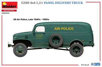 MiniArt 38083 G506 4х4 1,5 t Panel Delivery Truck