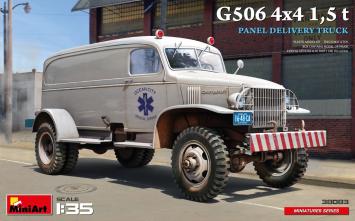 MiniArt 38083 G506 4х4 1,5 t Panel Delivery Truck